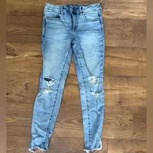 American eagle skinny jeans size 6